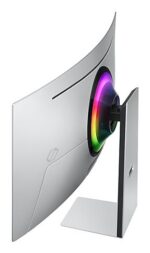 Monitorius Samsung LS34DG850SUXDU, šoninis vaizdas su HDMI prievadų išdėstymu