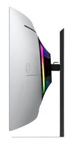 Monitorius Samsung LS34DG850SUXDU, šoninis vaizdas su HDMI prievadais