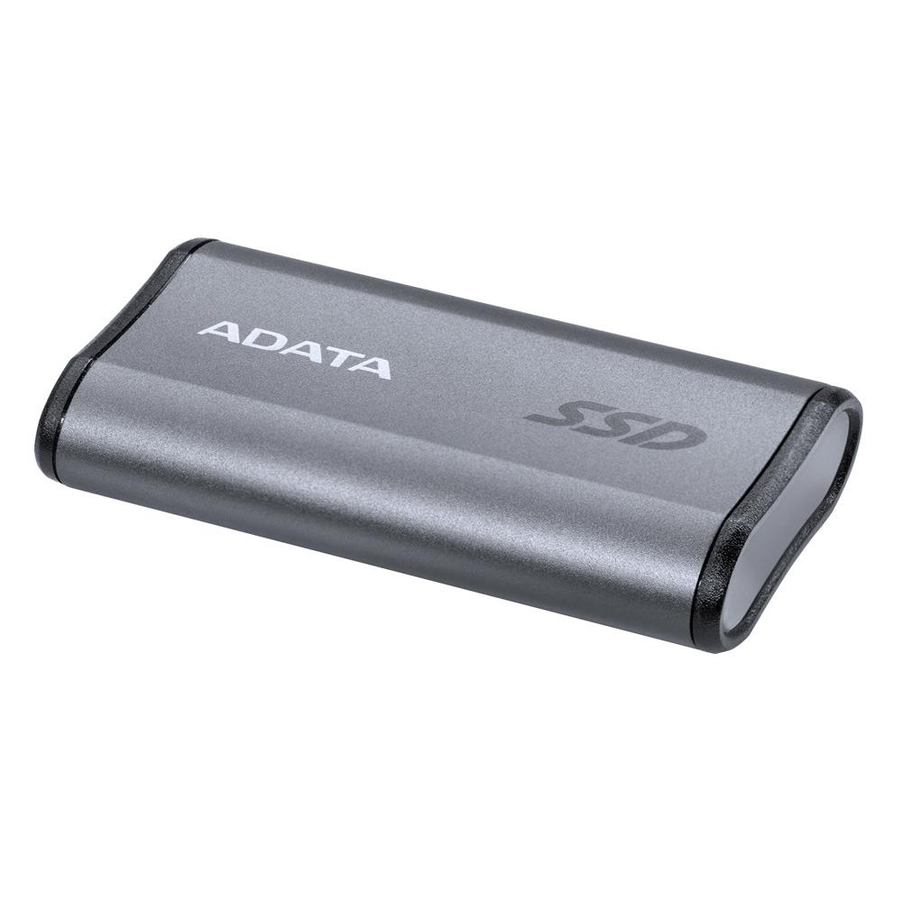 578300c4-9158-4e54-9f71-ba9e16c82fd0 Išorinis SSD ADATA SE880, USB 3.2 Gen 2x2, matomas iš šono