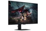 Monitorius Samsung LS32DG500EUXEN, šoninis vaizdas su VESA tvirtinimu