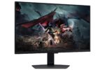 Monitorius Samsung LS27DG500EUXEN, šoninis vaizdas su VESA tvirtinimu