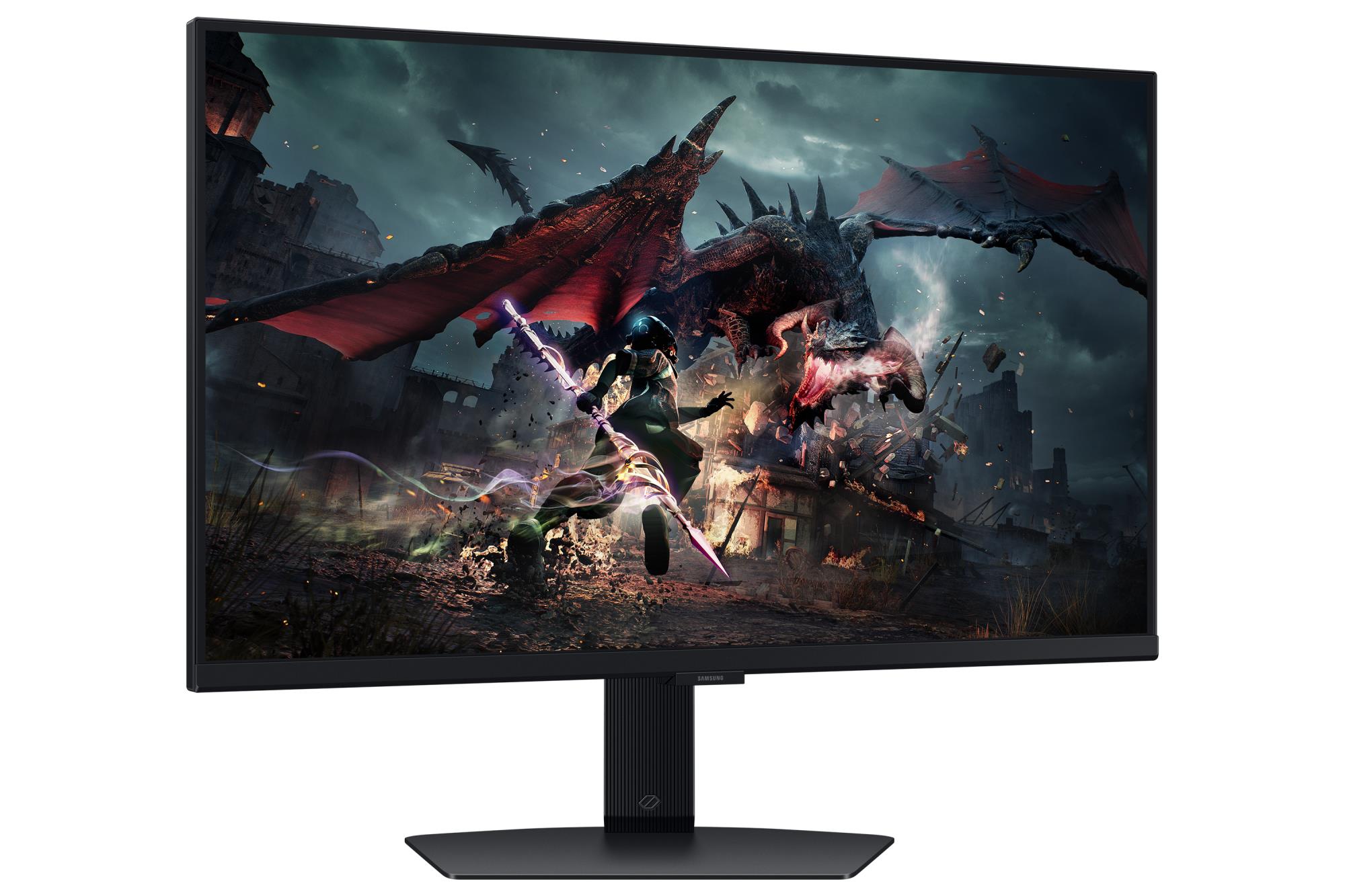 58ee2091-2da5-4964-944c-a1040ef3f732 Monitorius Samsung LS27DG500EUXEN, šoninis vaizdas su VESA tvirtinimu