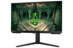 Monitorius Samsung LS25BG400EUXEN, šoninis vaizdas su HDMI prievadais