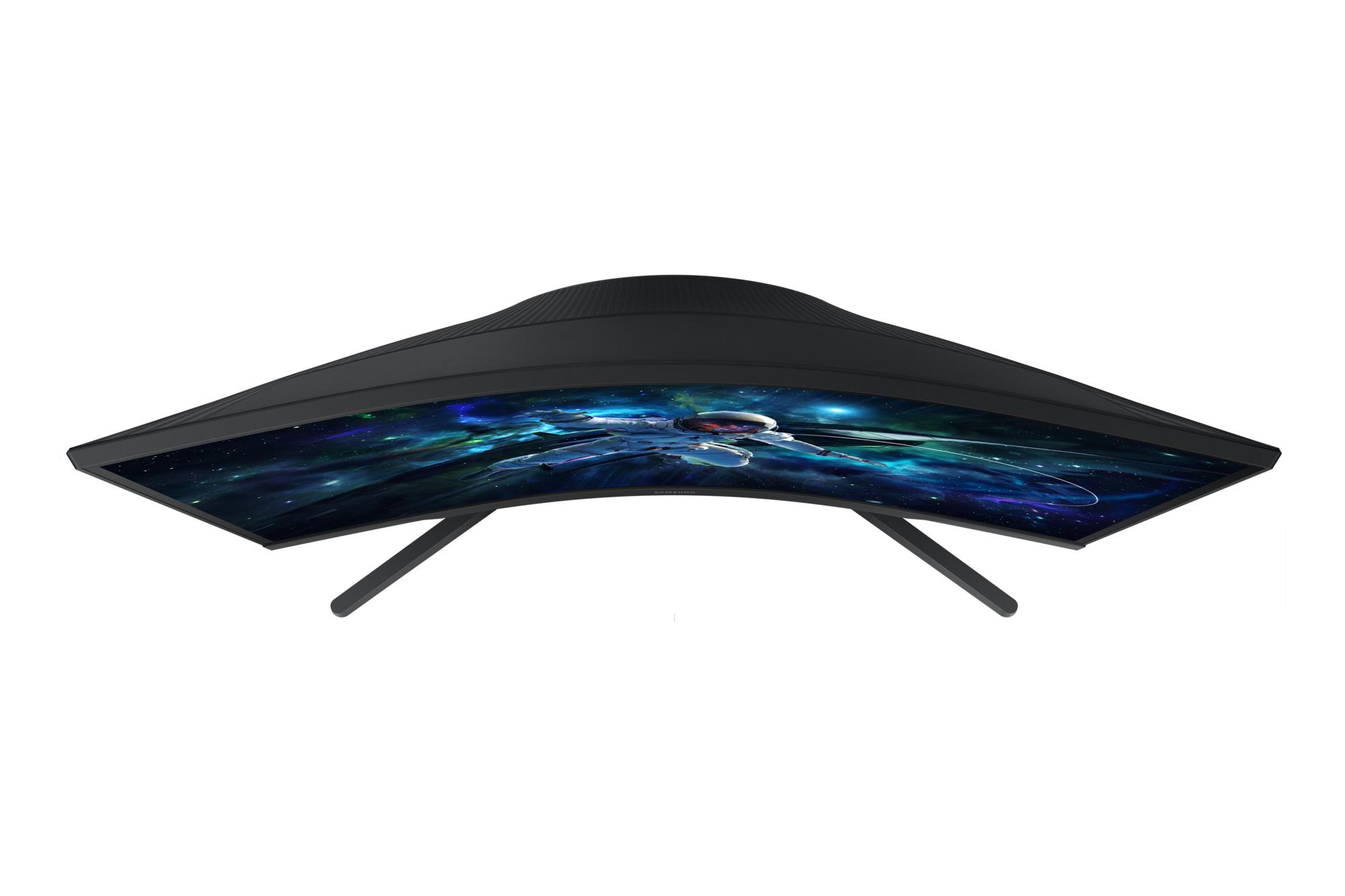 5c0d400b-643a-4364-905f-f012ed09cb36 Monitorius Samsung LS27CG552EUXEN, šoninis vaizdas su 27 colių ekranu