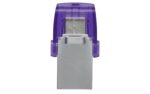 USB atmintinė Kingston DataTraveler DT Micro Duo 3C, matoma iš šono