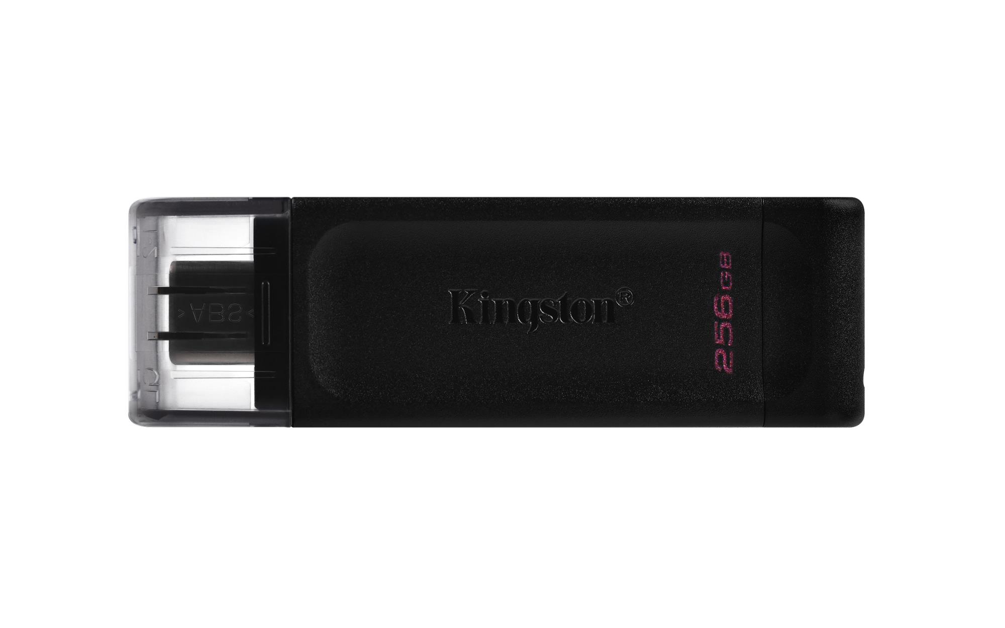 5fd18516-ac10-4ecc-b091-995fa11d9354 Kingston DataTraveler 70 USB flash drive, 256 GB, USB 3.2 Gen 1 Type-C