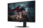 Monitorius Samsung LS32DG500EUXEN, šoninis vaizdas su VESA tvirtinimu