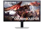 Samsung LS32DG802SUXDU 32" OLED monitorius su 4K raiška ir 240 Hz atnaujinimo dažniu