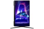 Monitorius Samsung LS24DG302EUXEN, šoninis vaizdas su reguliuojamu aukščiu