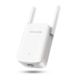 Wi-Fi 6 stiprintuvo Mercusys ME60X su matomais 2 išoriniais antenomis