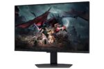 Monitorius Samsung LS27DG500EUXEN, šoninis vaizdas su reguliuojamu aukščiu