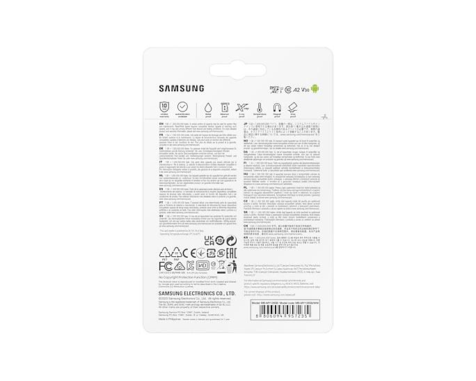 67da46af-635b-4857-9b0c-316e9d1a4ce3 MicroSD kortelės su kortelių skaitytuvu pakuotė, matoma iš priekio