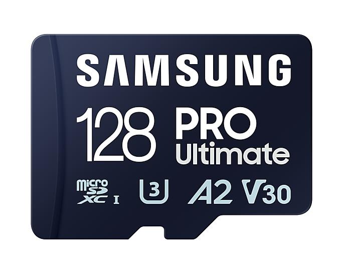 6b40eec5-2396-4c86-95cd-cc122113b39f Samsung PRO Ultimate 128 GB microSDXC kortelė su kortelių skaitytuvu