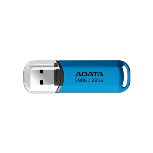 ADATA USB atmintinė C906, 32 GB, USB 2.0, mėlyna