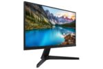 Monitorius Samsung LF24T370FWRXEN, šoninis vaizdas su matymo kampu