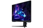 Monitorius Samsung LS27DG302EUXEN, šoninis vaizdas su reguliuojamu aukščiu