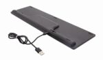 Klaviatūros ir pelės rinkinys su USB Type-C įkrovimo prievadu