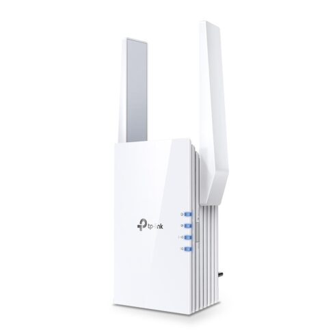 TP-LINK RE605X Wi-Fi 6 Range Extender su 574+1201 Mbit/s greičiu