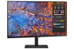Monitorius Samsung LS32B800PXPXEN, šoninis vaizdas su VESA tvirtinimu