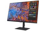 Monitorius Samsung LS32B800PXPXEN, šoninis vaizdas su HDMI prievadu
