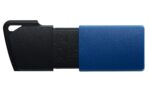 USB 3.2 Flash Drive Kingston DataTraveler Exodia M, 64 GB, juodas/mėlynas