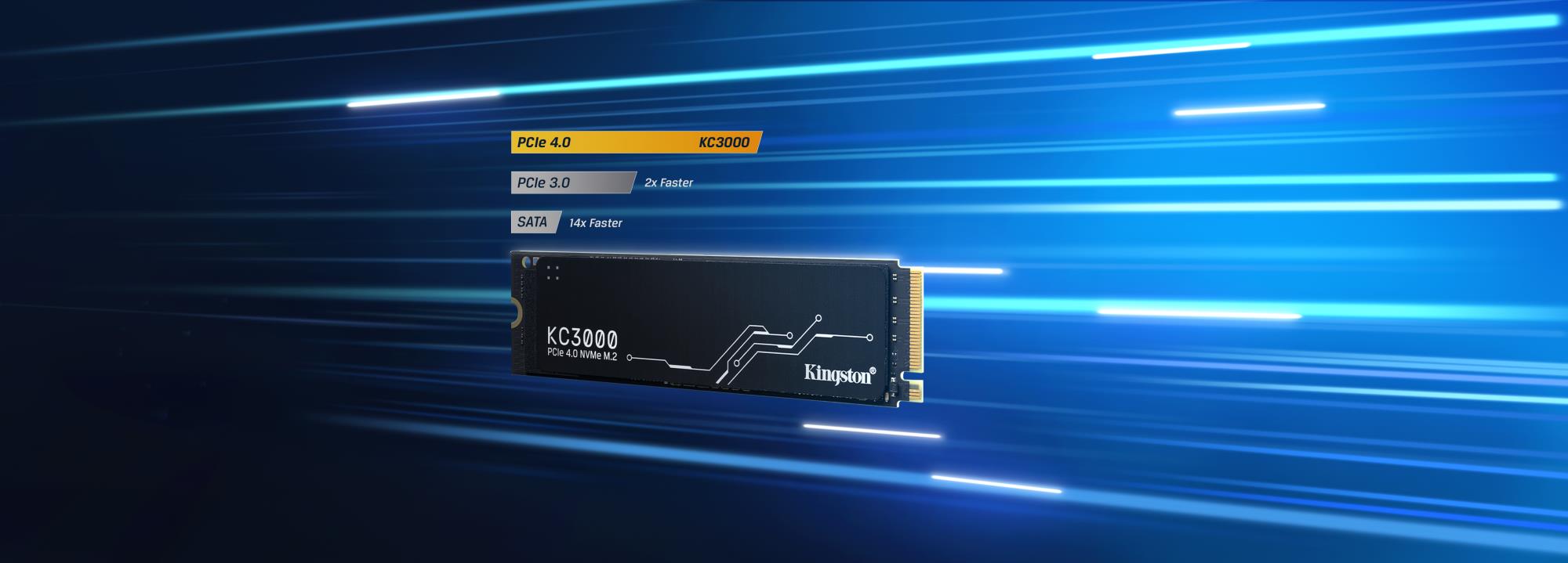 77276dc9-617d-47f6-a7fe-bb9f104eb516 SSD Kingston KC3000 M.2 2280 su PCIe 4.0 NVMe sąsaja