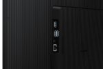 Monitorius Samsung LS32D800UAUXEN, šoninis vaizdas su VESA tvirtinimu