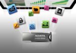 USB atmintinė ADATA UV250 32 GB, šoninis vaizdas su lanyard anga
