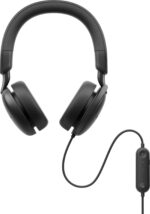 Dell Pro Wired On-Ear Headset WH5024 su įmontuotu mikrofonu ir USB Type-A