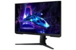 Monitorius Samsung LS24DG302EUXEN, šoninis vaizdas su reguliuojamu aukščiu