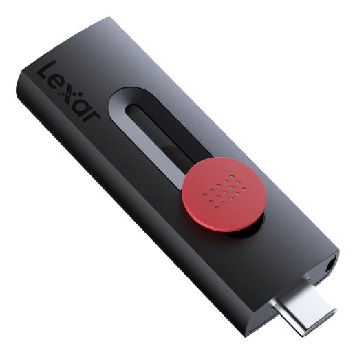 84e971eb-86d4-4276-a4ce-cc855c9316fc Lexar JumpDrive D300 128 GB, uždarytas su ištraukiamu dizainu
