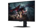 Monitorius Samsung LS27DG500EUXEN, šoninis vaizdas su VESA tvirtinimu