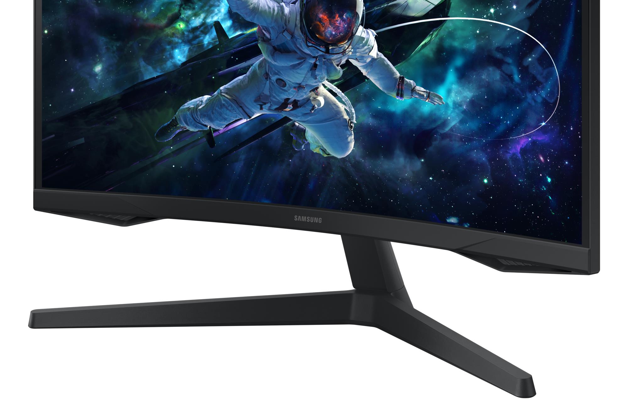 9e35a939-e938-4fef-850d-cedd6b15f194 Monitorius Samsung LS27CG552EUXEN, šoninis vaizdas su 27 colių ekranu