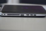 Nešiojamas kompiuteris HP Probook 450 G3, šoninis vaizdas su atidarytu ekranu