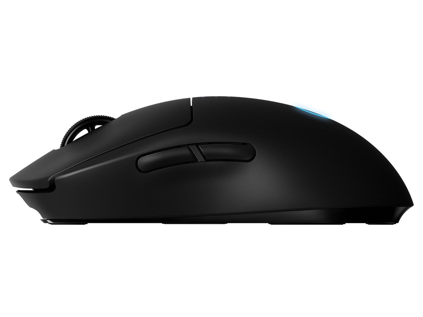 a10c0a16-e3b8-43a2-a8a3-7bc6638f7643 Logitech G PRO belaidė žaidimų pelė, šoninis vaizdas su HERO 25K jutikliu