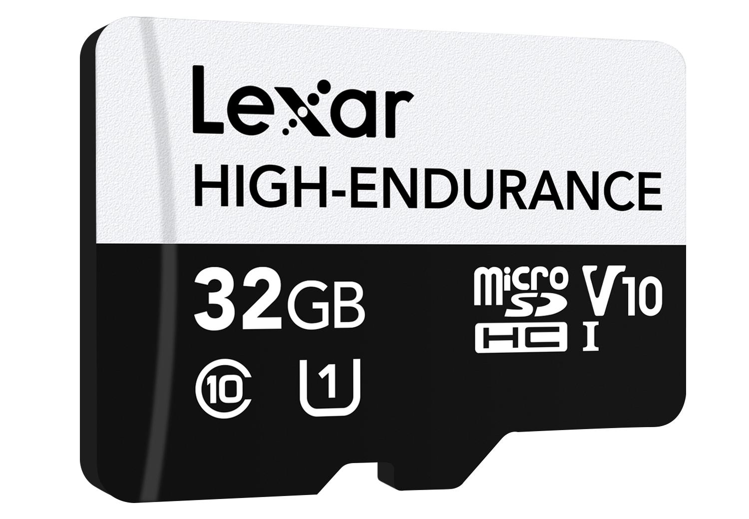 a36b5ab8-bb35-4980-a2ca-156a65ed5b80 Lexar High-Endurance 32 GB microSDHC kortelė su pakuote