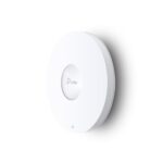 EAP650 WiFi 6 prieigos taškas, matomas iš šono, su montavimo detalėmis