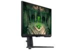 Monitorius Samsung LS25BG400EUXEN, matomas iš šono, rodo HDMI prievadus
