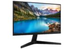 Monitorius Samsung LF24T370FWRXEN, šoninis vaizdas su matymo kampu