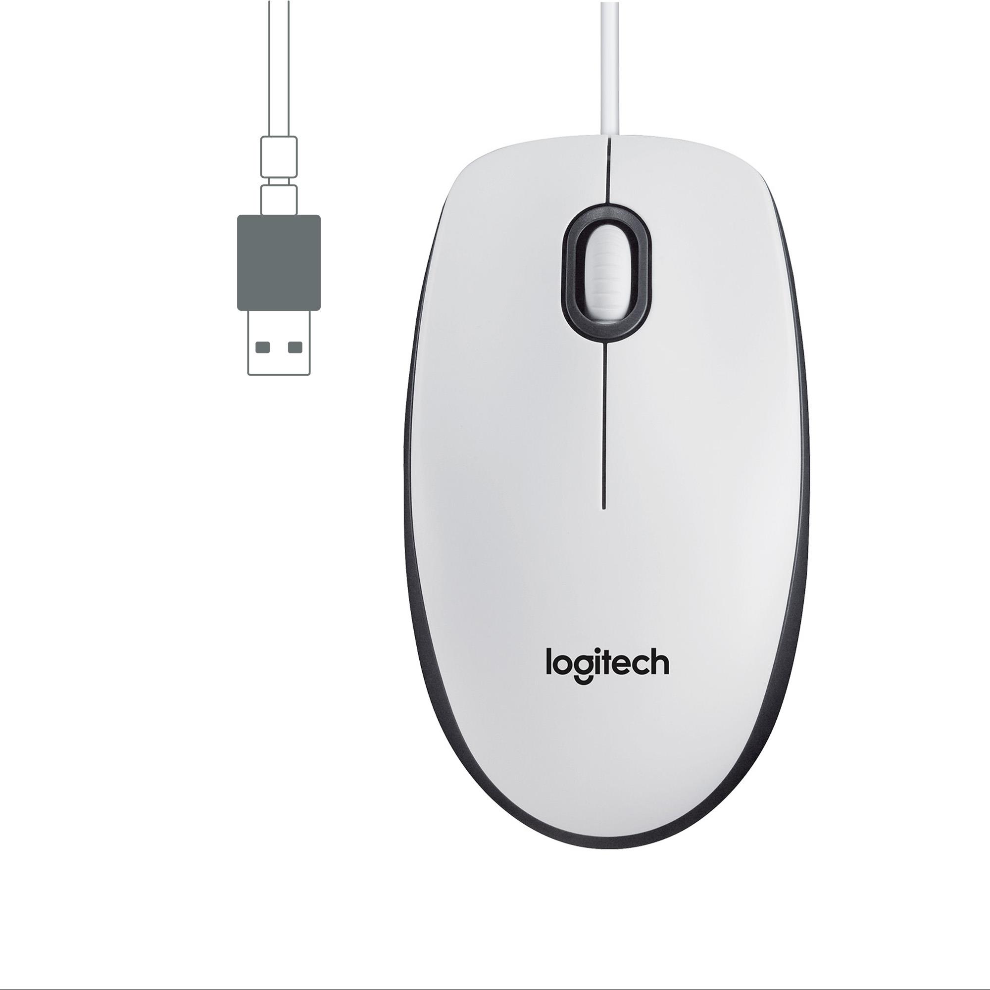 b60dec51-3651-4db3-bf2f-953febdeaeb8 Pelė Logitech M100, vaizdas iš šono su USB-A jungtimi