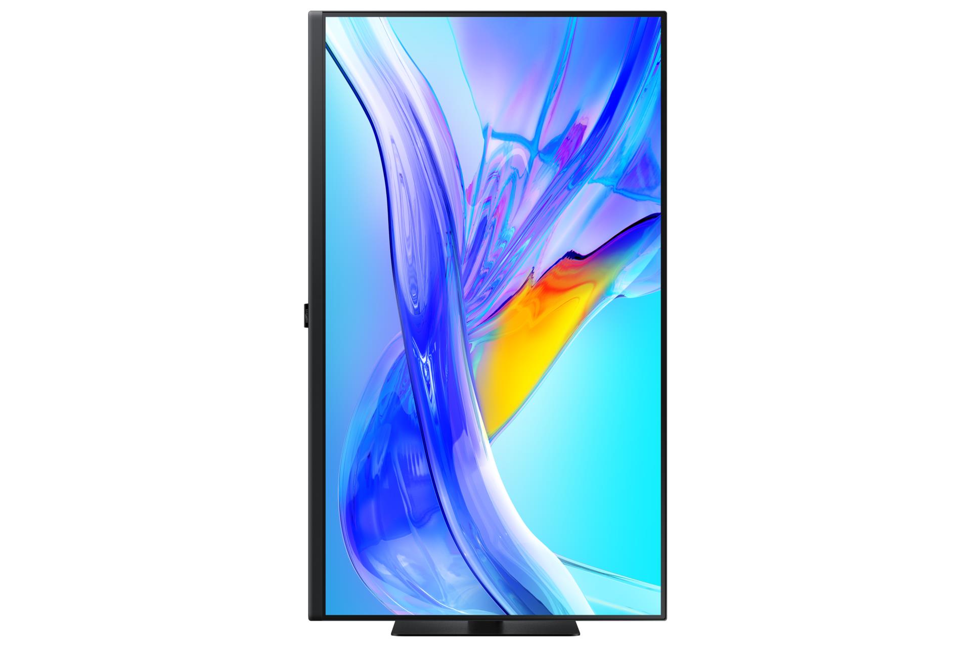 b623a0b2-2c38-4431-9023-5d11cfeee07f Monitorius Samsung LS32D800UAUXEN, šoninis vaizdas su VESA tvirtinimu
