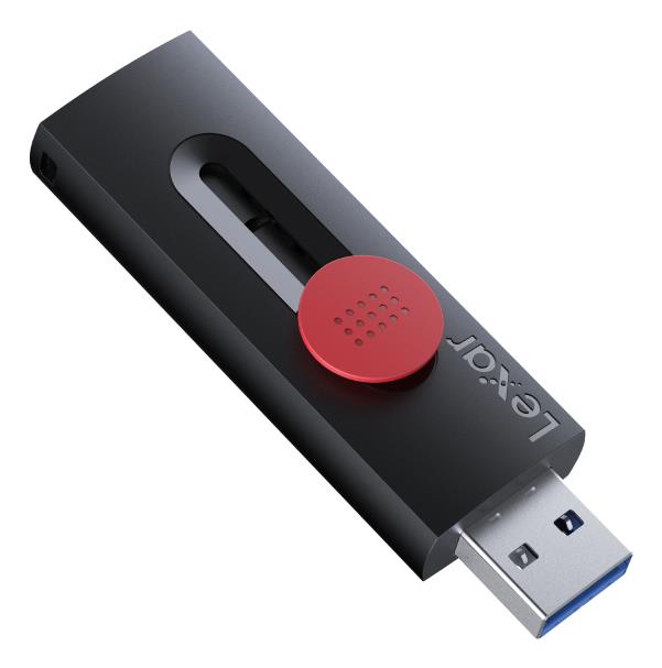 c21ee134-0370-4525-8f85-363657549012 Lexar JumpDrive D300 128 GB USB 3.2 Gen 1, juodas/raudonas