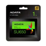ADATA Ultimate SU650 1000 GB SSD, 2.5" form factor, top view