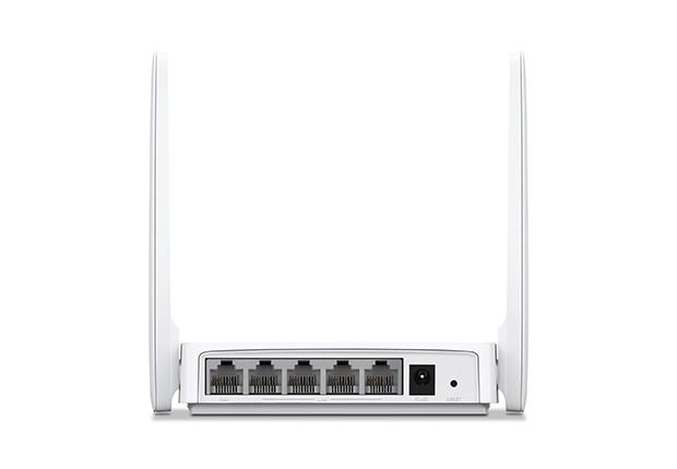 c93c9e6c-8e29-47bc-ae0b-8d4a7ae5c7d0 Maršrutižatorius MW305R, šoninis vaizdas su matomais Ethernet LAN portais