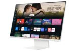 Monitorius Samsung LS32DM801UUXDU, šoninis vaizdas su VESA tvirtinimu