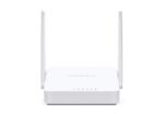 Maršrutižatorius MW305R, šoninis vaizdas su trimis RJ-45 Ethernet prievadais