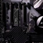 SSD ADATA XPG Gammix S70 BLADE, M.2 2280, matmenys ir jungčių išdėstymas