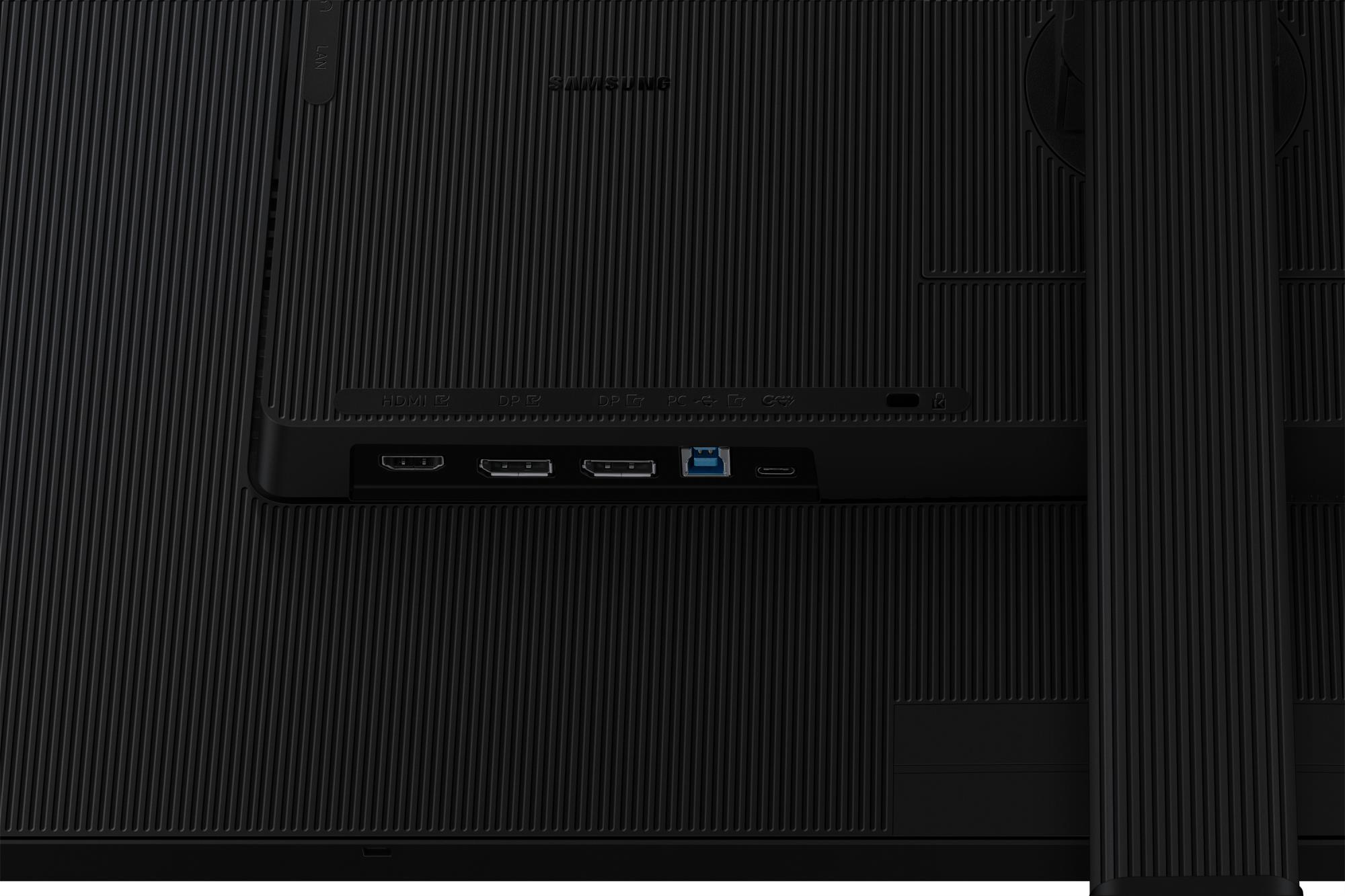 d3010377-83d6-4c36-8055-dfbb8aa6831f Monitorius Samsung LS32D600UAUXEN, šoninis vaizdas su VESA tvirtinimu