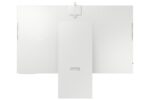 Monitorius Samsung LS32DM801UUXDU, šoninis vaizdas su VESA tvirtinimu