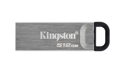 Kingston DataTraveler Kyson USB atmintinė 512 GB, Type-A USB 3.2 Gen 1, sidabrinė